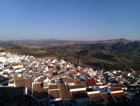 Olvera in Beautiful Andalucia.