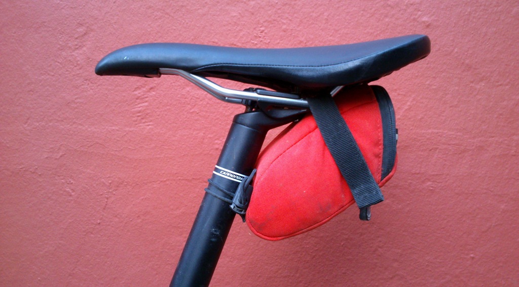 What to bring in my mountain bike saddle bag.